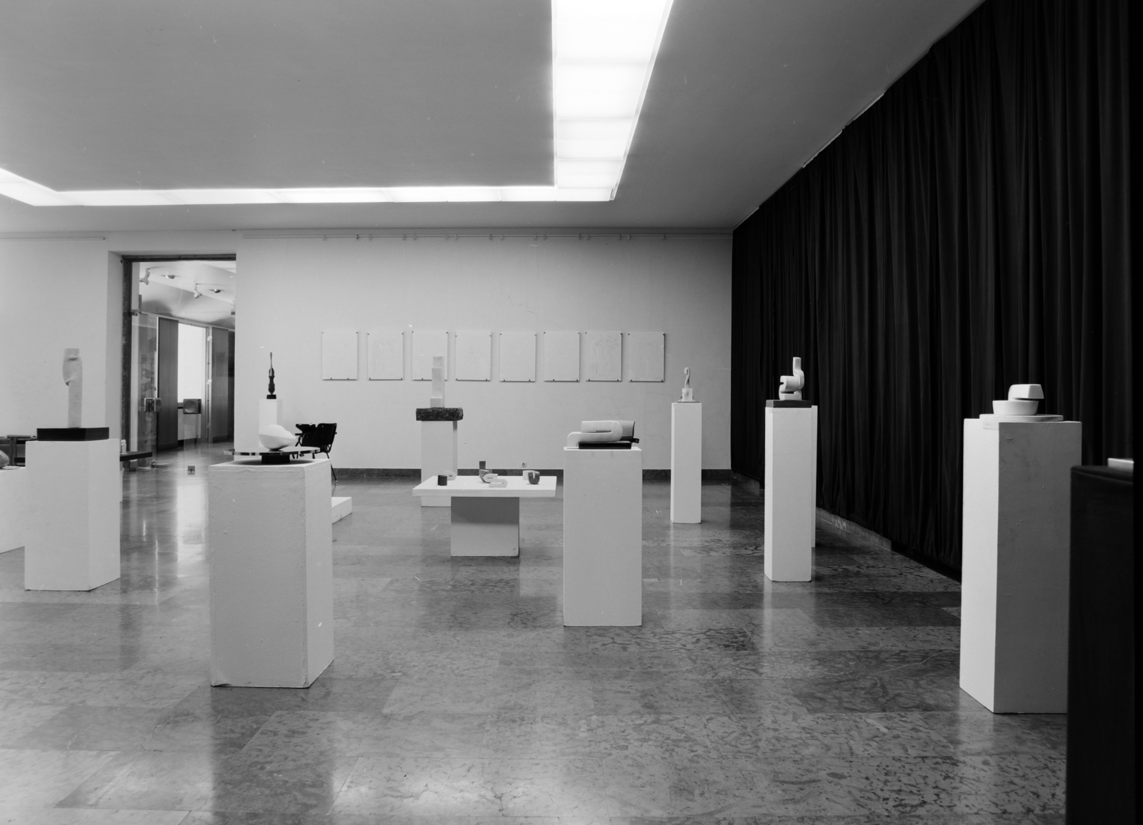 "Kígyós Sándor kiállítás", 1983, Magyar Nemzeti Galéria/Adattári Gyűjtemény, Fortepan #145223