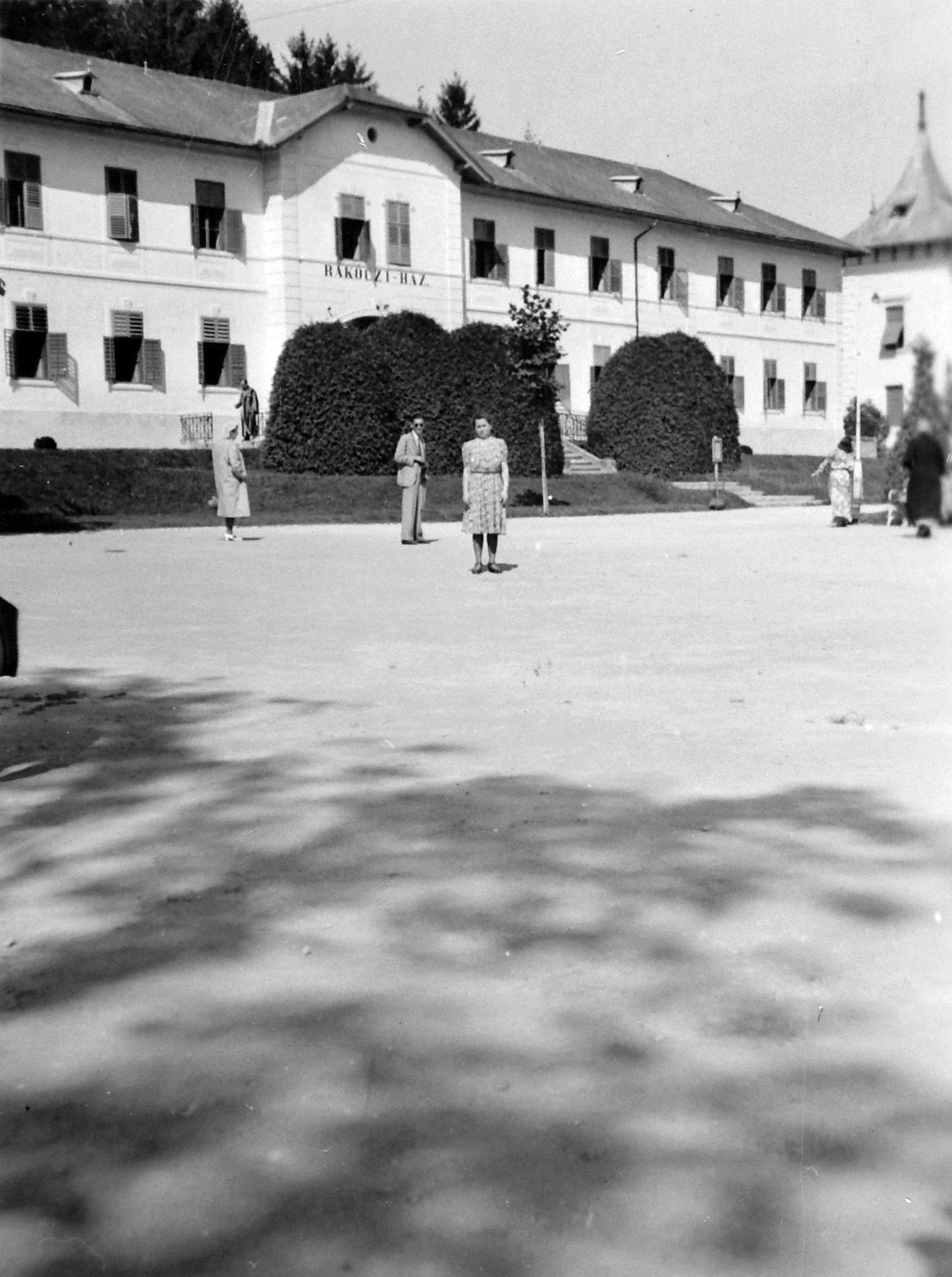 Hungary, Hévíz, gyógyfürdő, Rákóczi-ház., 1938, Sződy Maczó, Fortepan #14571