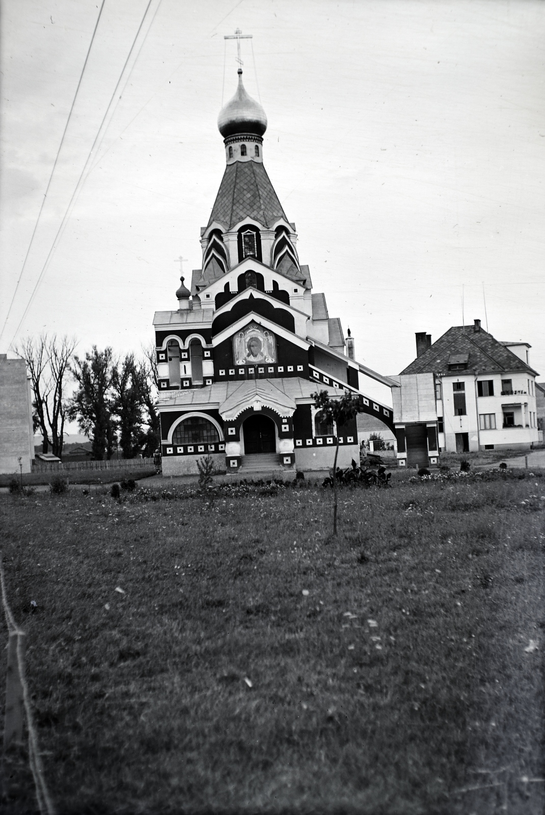 Ukraine,Zakarpattia Oblast, Uzhgorod, Pokravszkaja görögkeleti templom., 1939, Sattler Katalin, church, Fortepan #146193