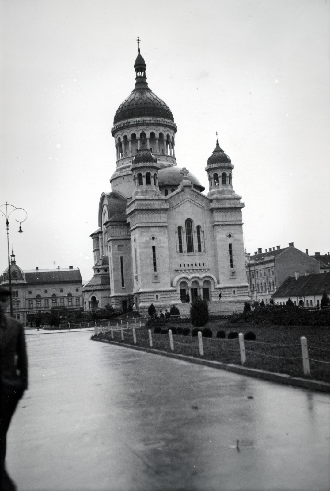 Romania,Transylvania, Cluj-Napoca, Bocskai tér, Ortodox katedrális., 1940, Sattler Katalin, Fortepan #146338