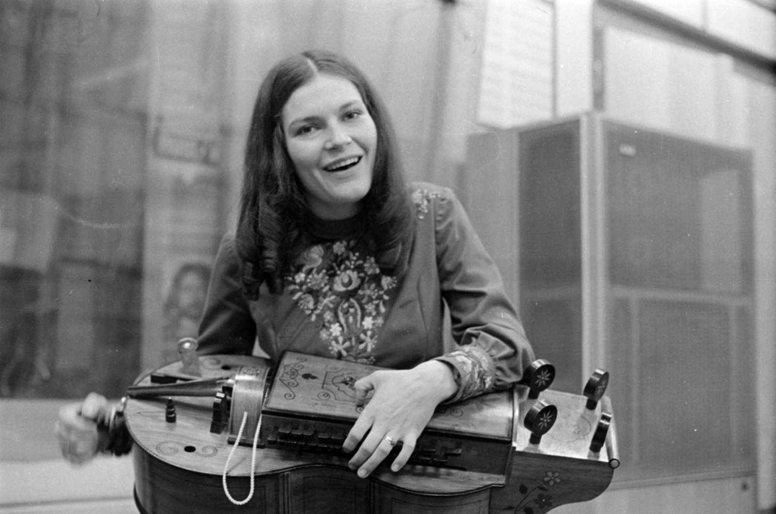 Hungary, Dévai Nagy Kamilla énekes, előadóművész., 1974, Szalay Zoltán, Fortepan #147012