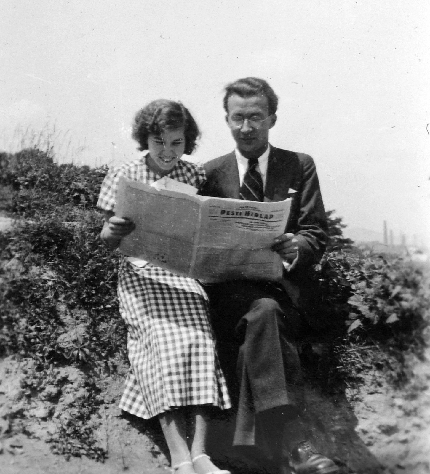 1936, Négyesi Pál, newspaper, Fortepan #14741