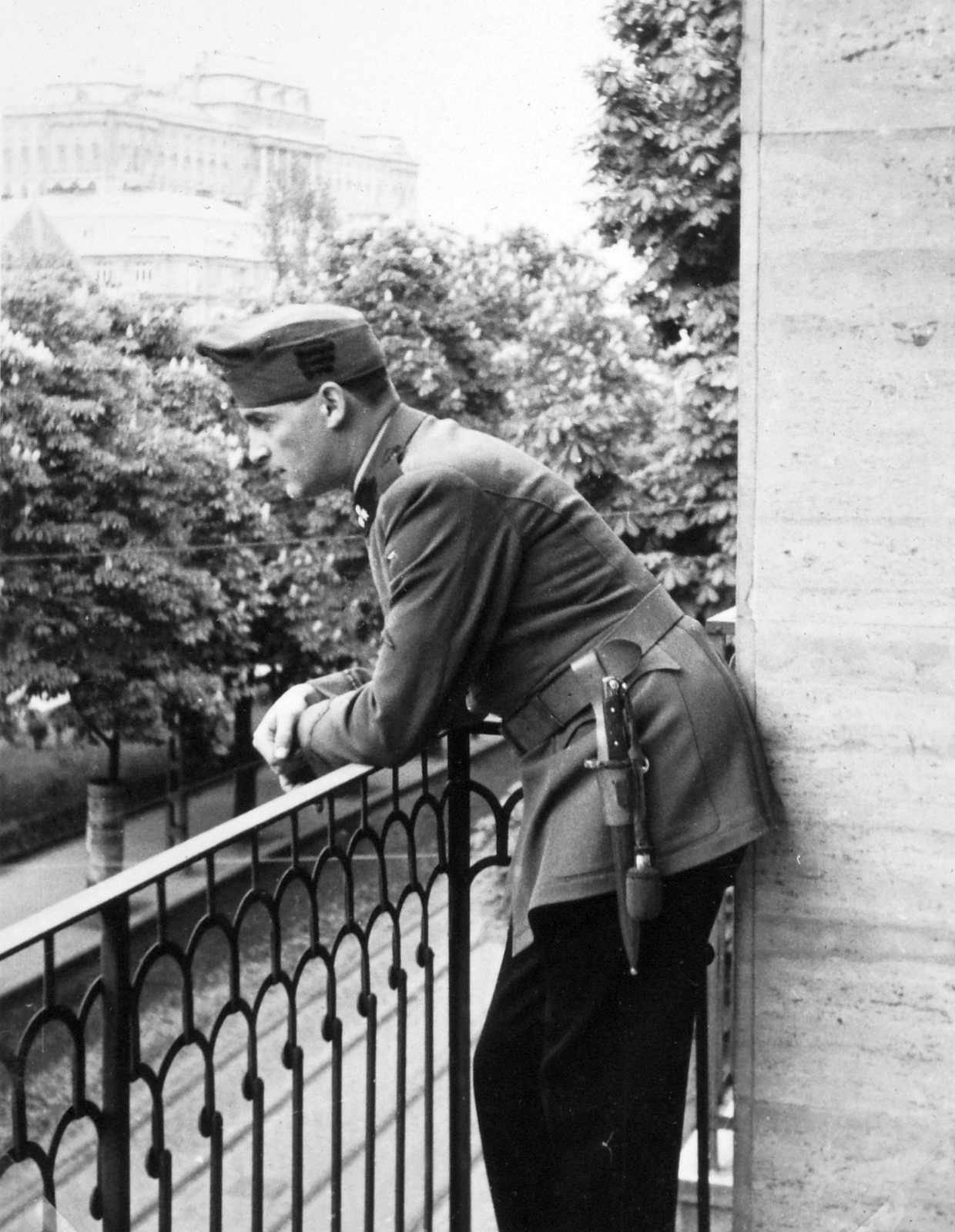 Magyarország, Budapest I., Krisztina körút, a Horváth-kert mellett., 1941, Négyesi Pál, Budapest, Fortepan #14785