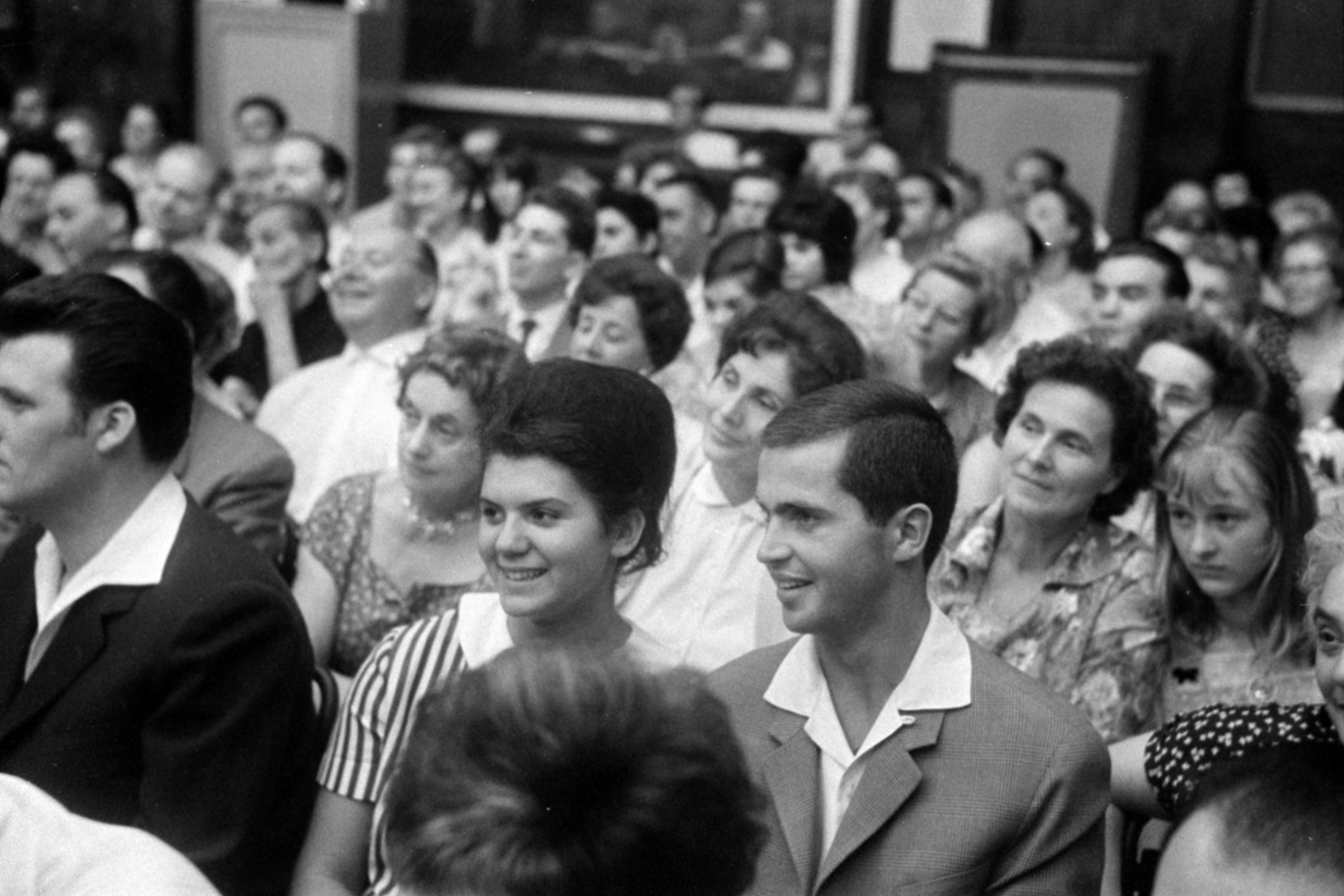 1964, Szalay Zoltán, audience, Fortepan #147851