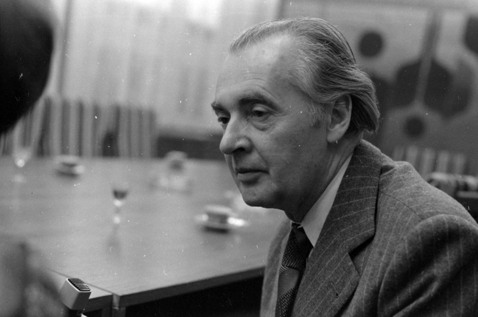 Hungary, Mándy Iván író., 1977, Szalay Zoltán, Fortepan #148001