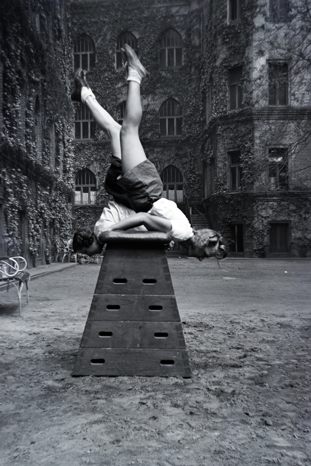 1938, Barbjerik Ferenc, exercise, feat, Exercise Equipment, Fortepan #148232