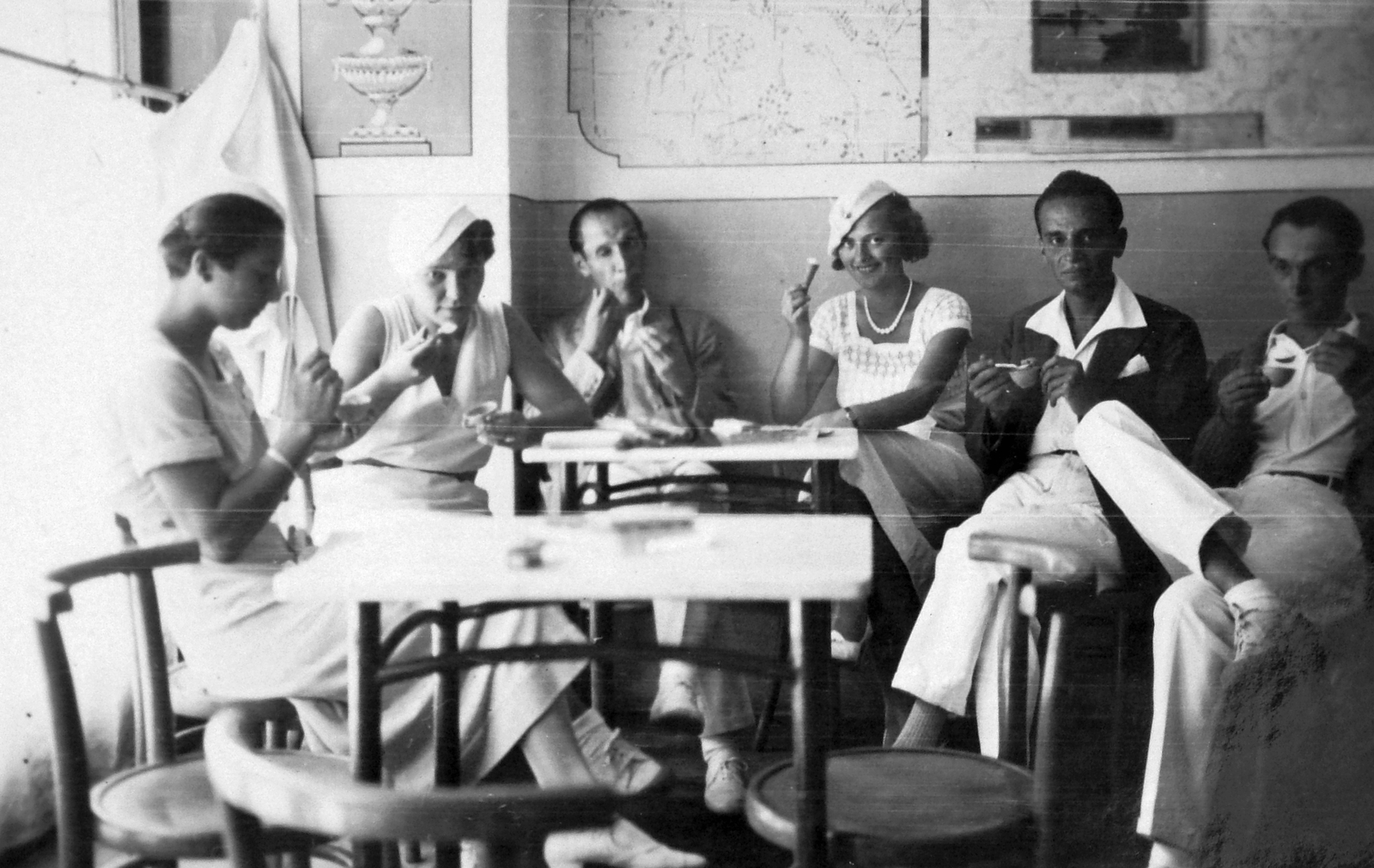 1937, Négyesi Pál, tonett, pastry shop, ice cream, Fortepan #14836