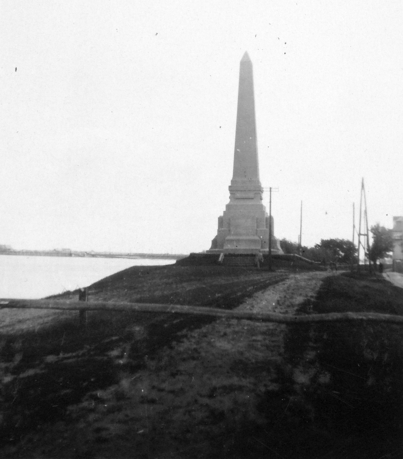 Hungary, Szeged, Bertalan Emlékmű., 1937, Négyesi Pál, monument, Obelisk, Fortepan #14838