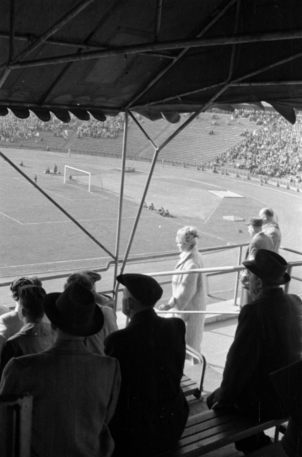 Hungary, Népstadion, Budapest XIV., a felvétel a Béke és Barátság sportünnepély főpróbája alkalmával készült, 1959. június 18-án., 1959, Barbjerik Ferenc, Budapest, Fortepan #148454