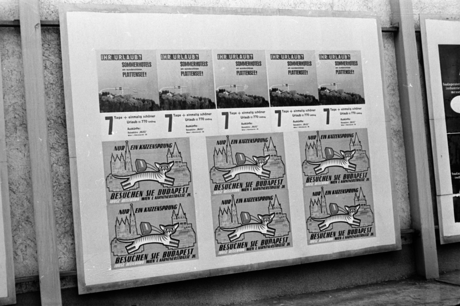 1962, Barbjerik Ferenc, poster, german text, Fortepan #148657