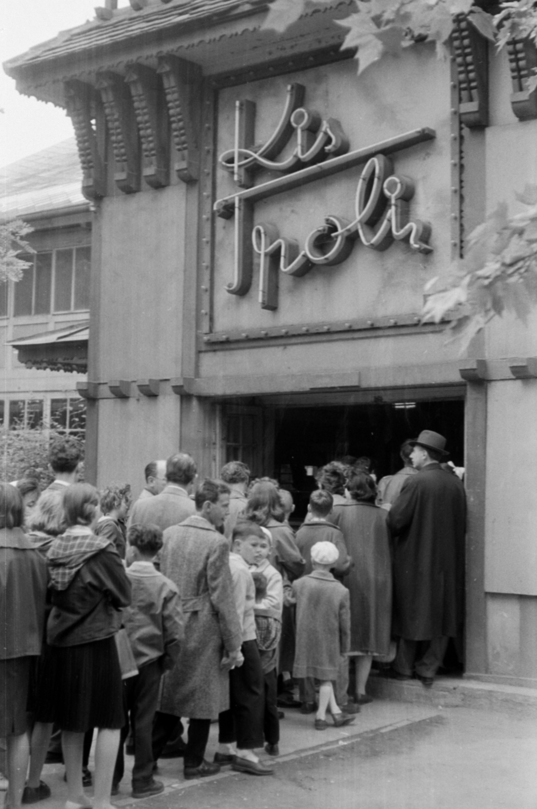 Magyarország, Városliget,Vidámpark, Budapest XIV., Kis Troli., 1963, Barbjerik Ferenc, Budapest, Fortepan #148690