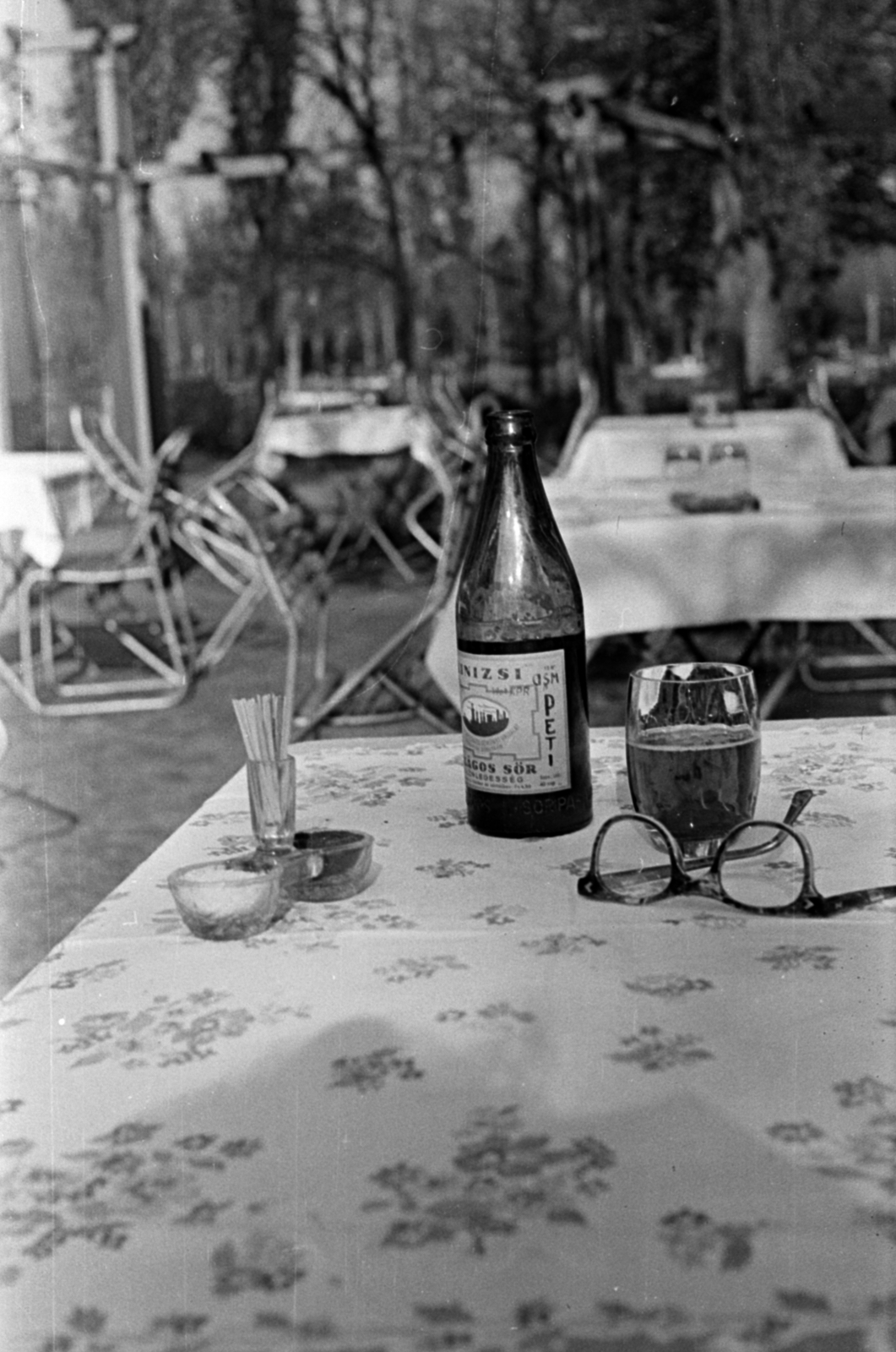 1964, Barbjerik Ferenc, Kinizsi beer, Fortepan #148854