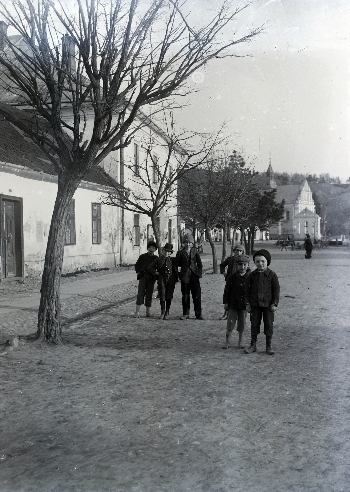 1917, Tóth Árpád, kids, boys, kid, Fortepan #149485