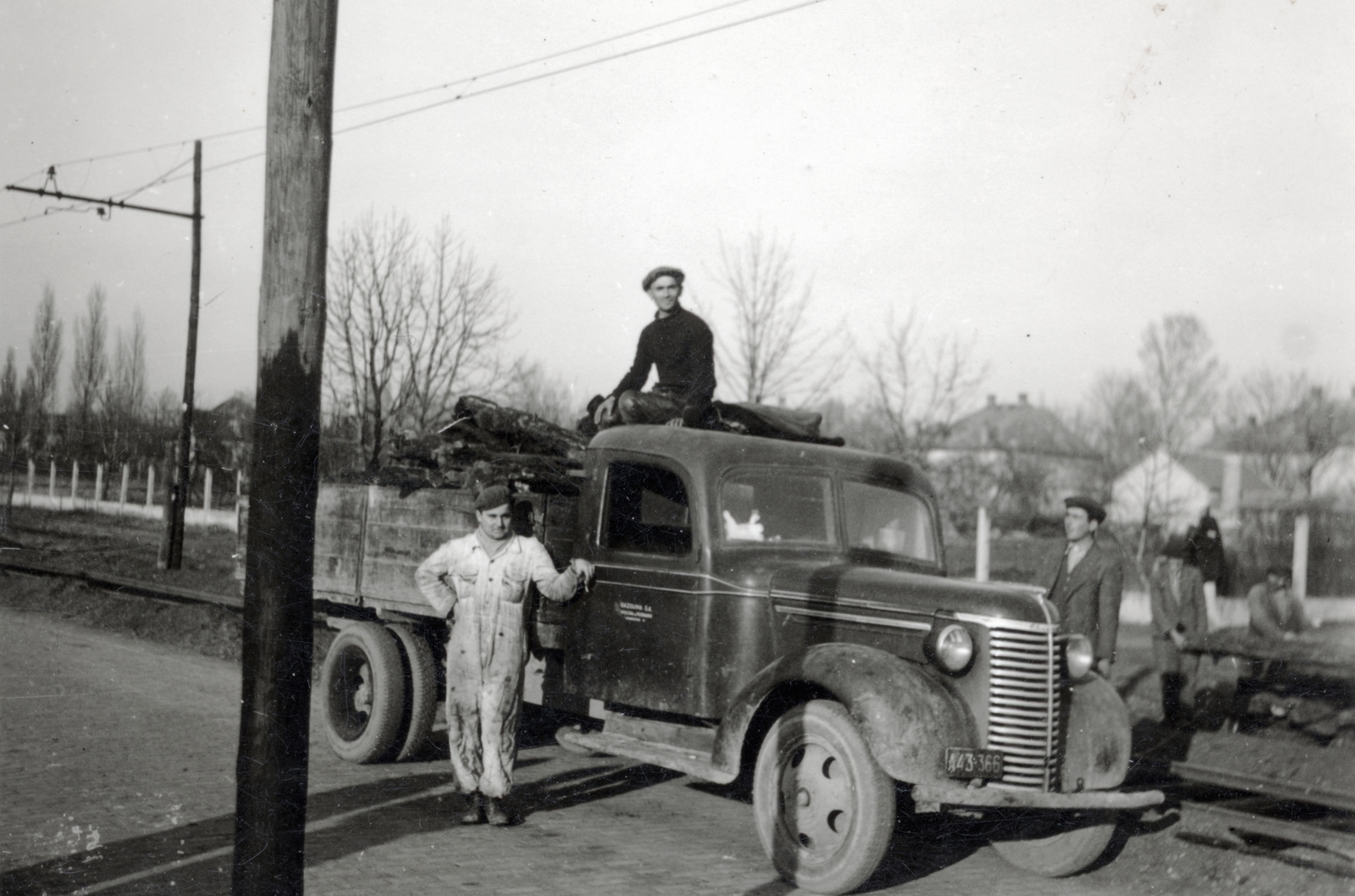 Munkaszolgálatosok., 1942, Barna Imre, commercial vehicle, Fortepan #150060