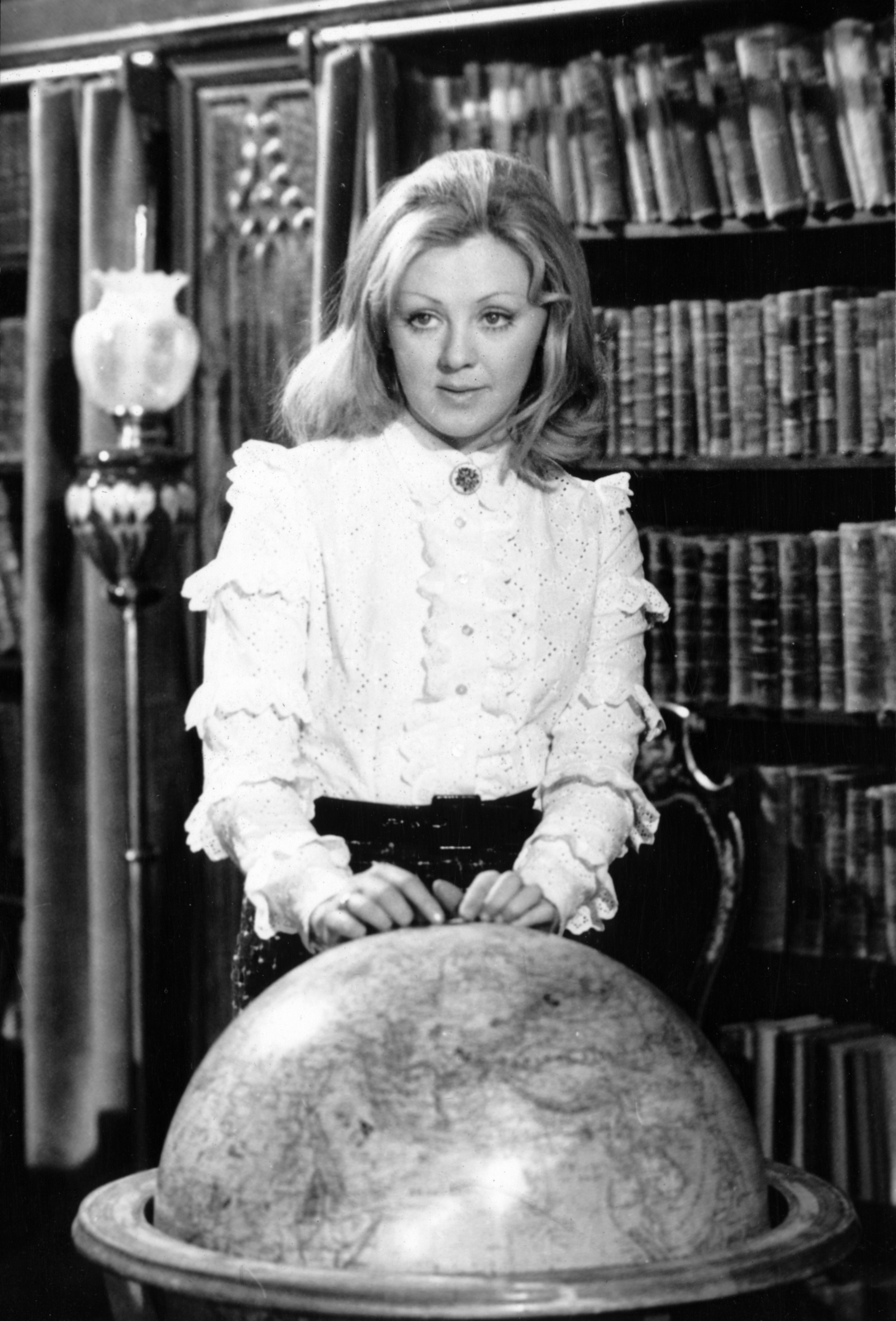 Hungary, a felvétel a Pendragon legenda című film forgatásakor készült. Halász Judit színművésznő., 1974, Révész György, Fortepan #150200