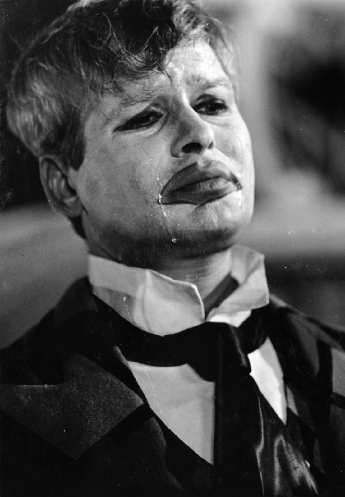 Hungary, az Utazás a koponyám körül című film főszereplője, az egyik lázálom jelenetében Latinovits Zoltán színművész., 1970, Révész György, Fortepan #150301