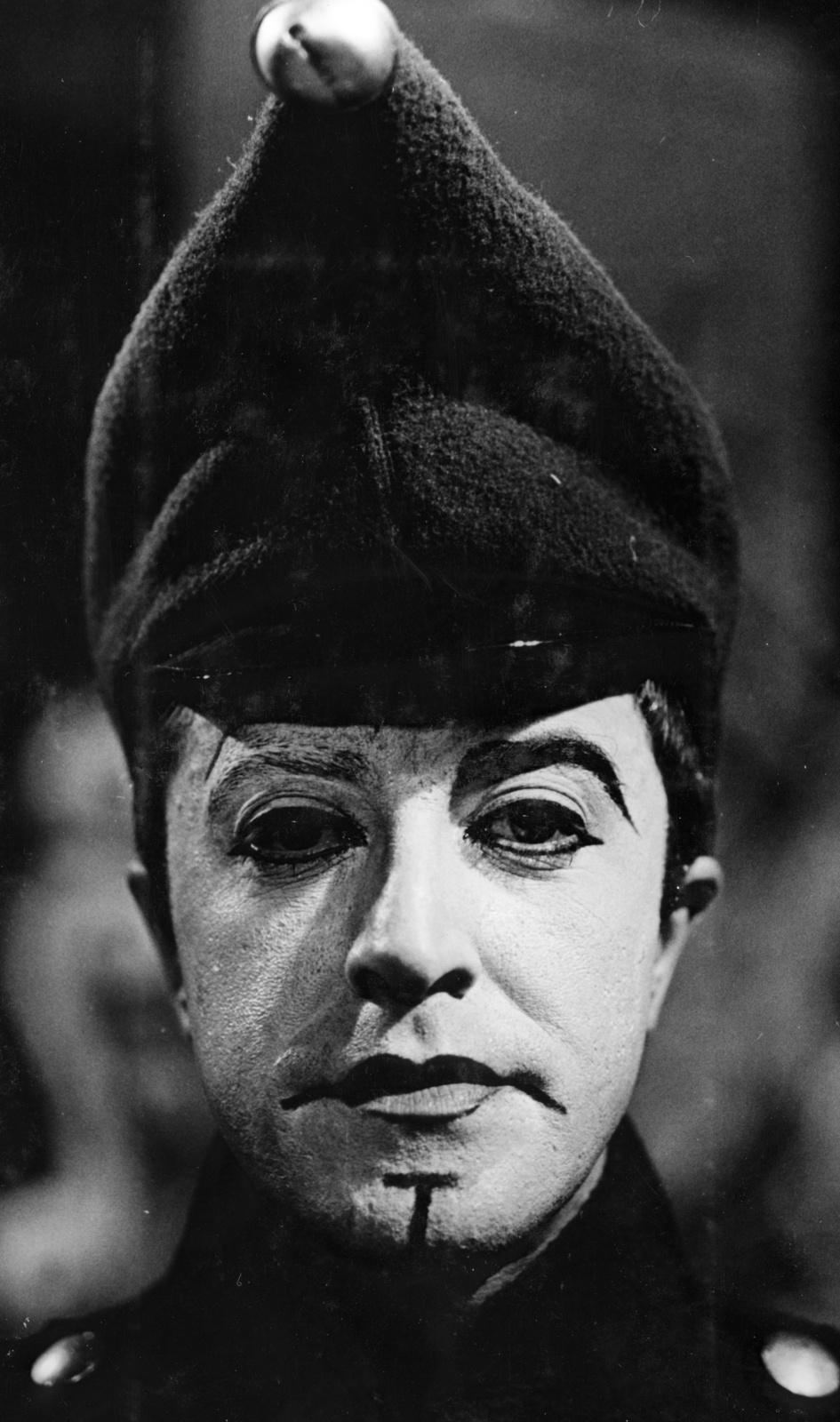 Hungary, az Utazás a koponyám körül című film egyik lázálom jelenete, Hável László színművész., 1970, Révész György, Fortepan #150320
