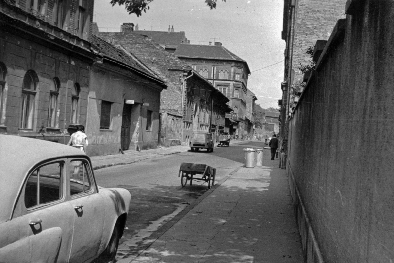 Hungary, Budapest VIII., Szigony utca a Jázmin utca felől a Práter utca felé nézve., 1970, Homoródy Károly, Budapest, Fortepan #150477