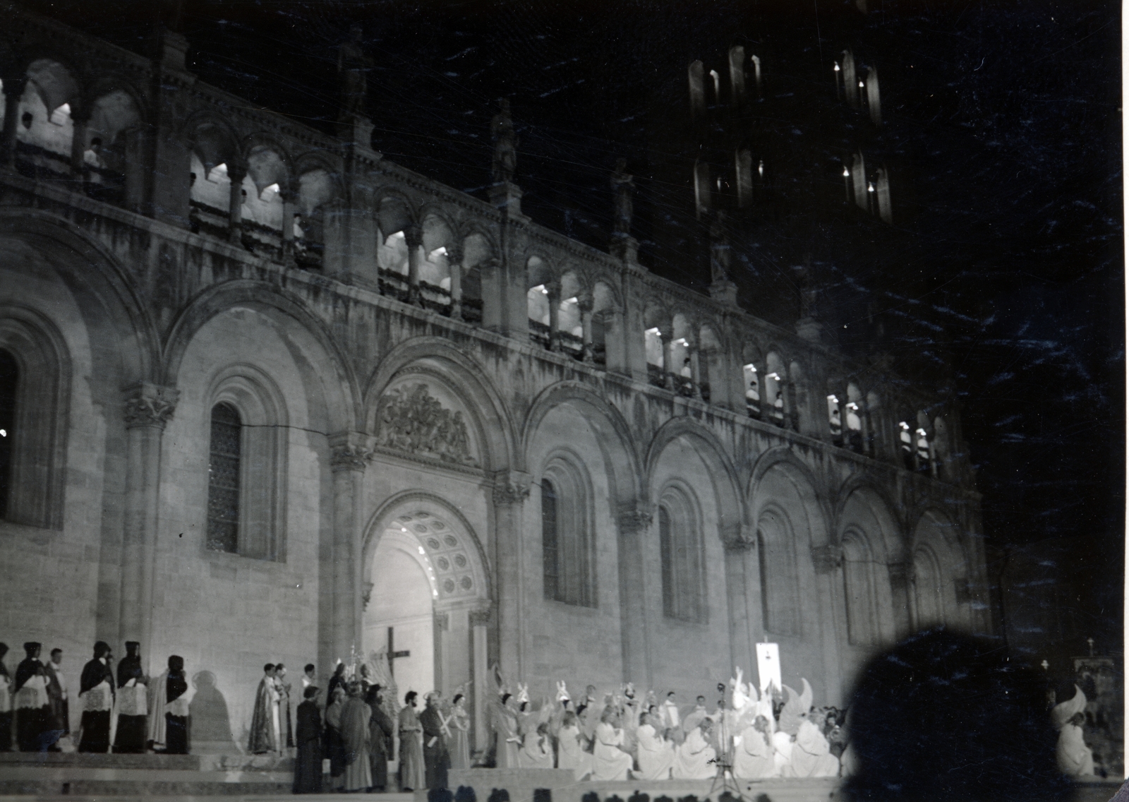 Hungary, Pécs, Dóm (Scitovszky) tér, Szent Péter- és Szent Pál-székesegyház., 1938, Varga Csaba dr., Fortepan #150629
