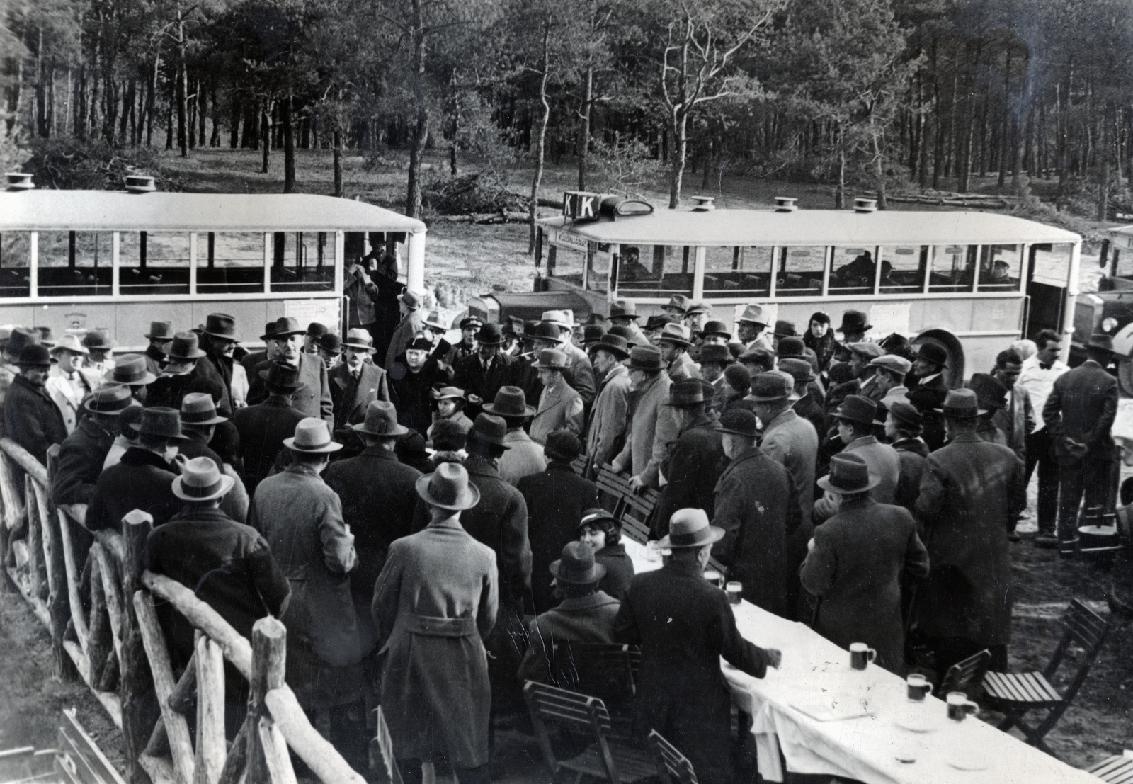 1939, Varga Csaba dr., bus, tram, Fortepan #150947
