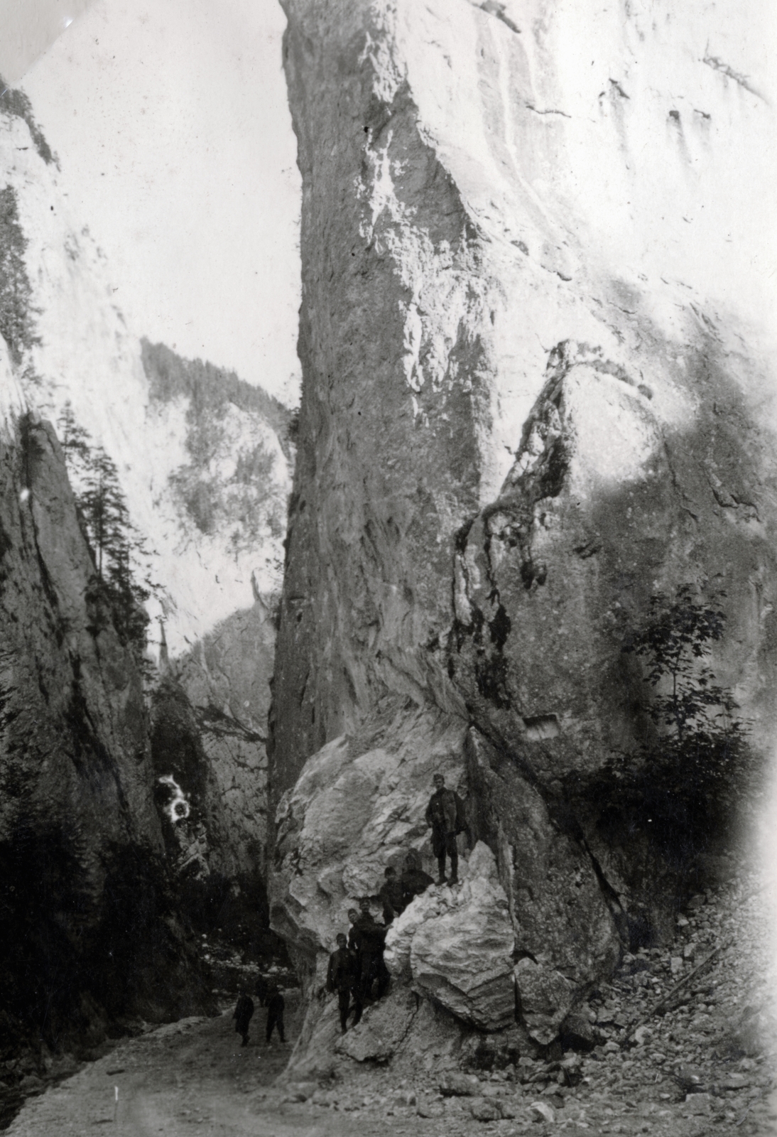 Romania,Transylvania, Bicaz Canyon, 1940, Varga Csaba dr., canyon, Fortepan #151054