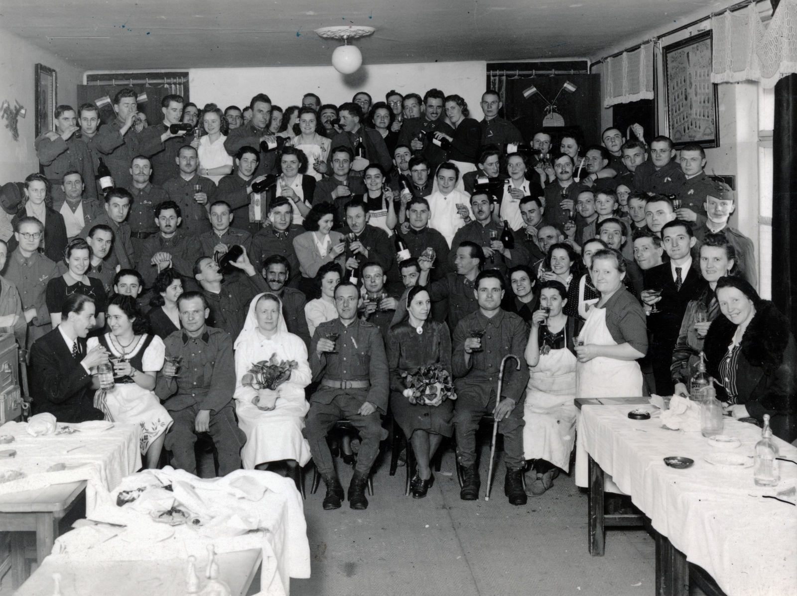 1943, Bujdosó Géza, belt, Fortepan #151381