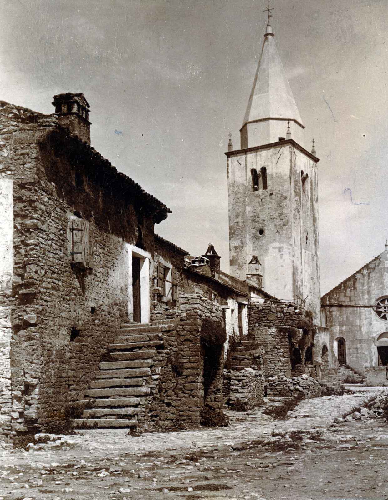 Croatia, Šišan, Szent Félix és Fortunát-templom., 1915, Tarbay Júlia, church, Fortepan #151728