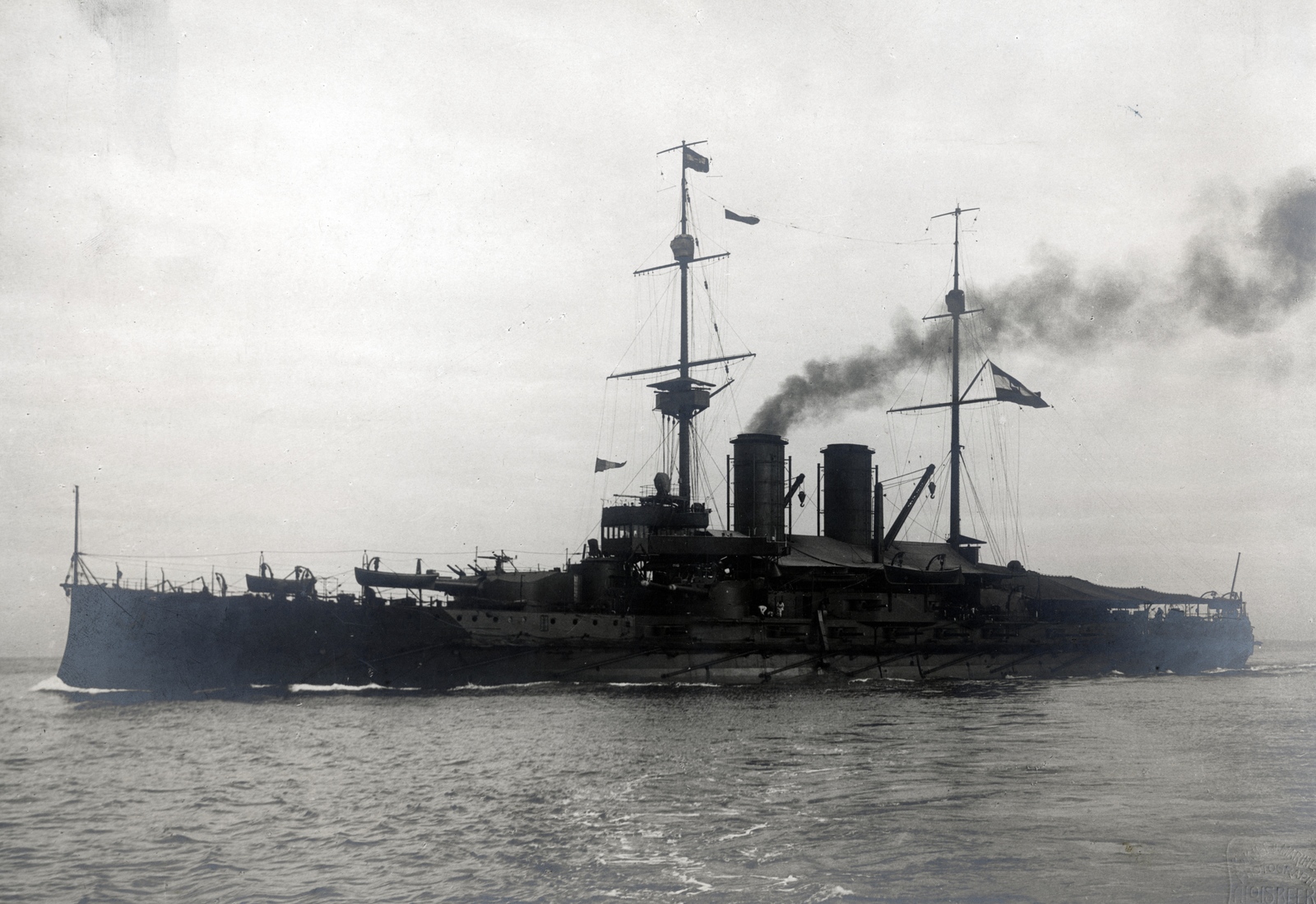 Croatia,Adriatic Sea, SMS Zrínyi, Radetzky osztályú csatahajó., 1915, Tarbay Júlia, His Majesty's ship Zrínyi, Navy, Fortepan #151730