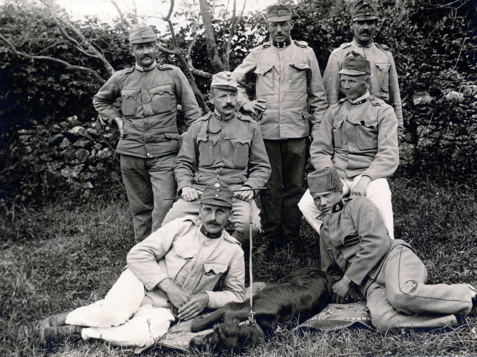 1915, Tarbay Júlia, Bosnian soldier, Fortepan #151742