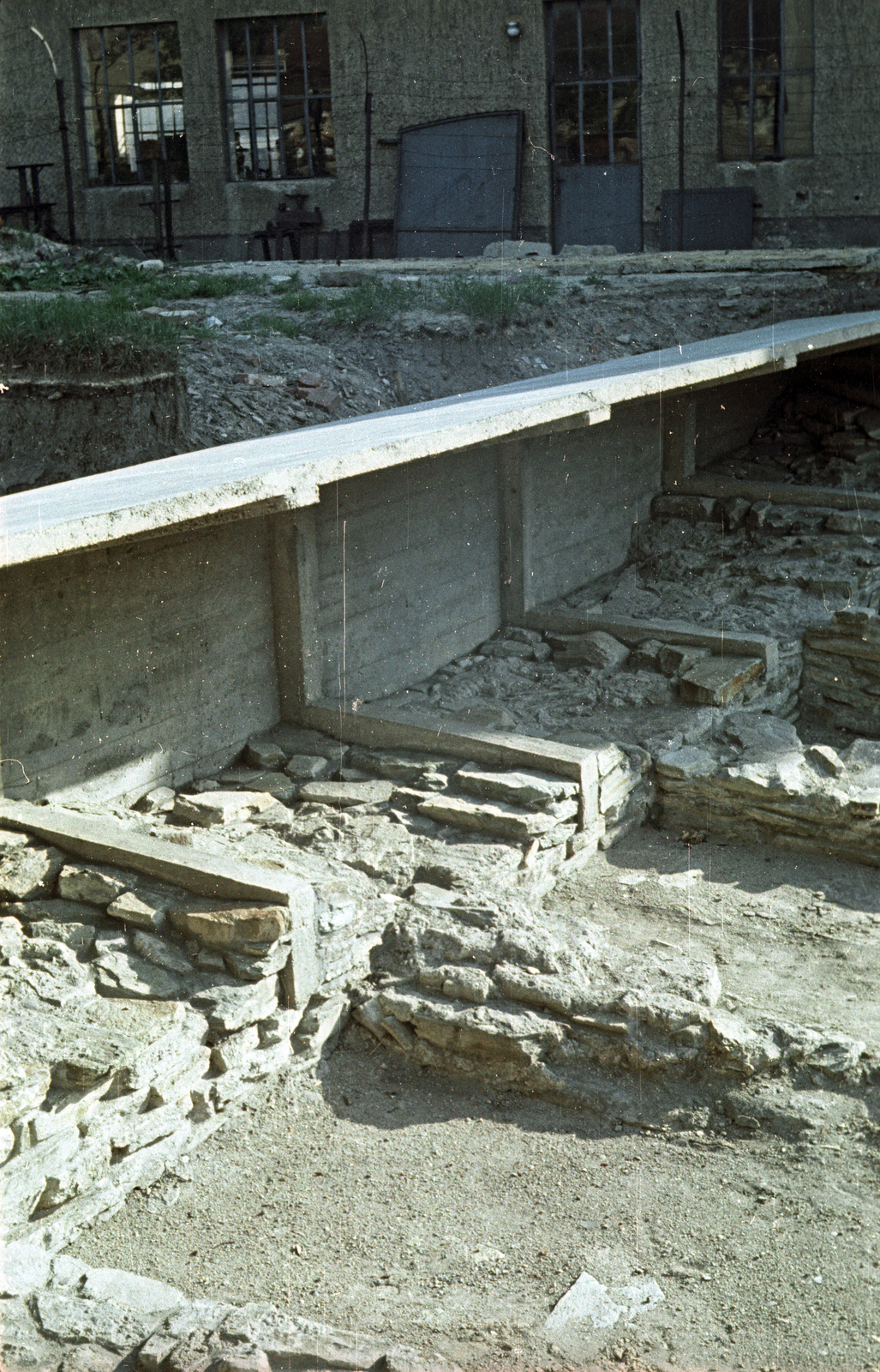 Hungary, Szombathely, Iseum., 1963, Ebner, colorful, Fortepan #151815