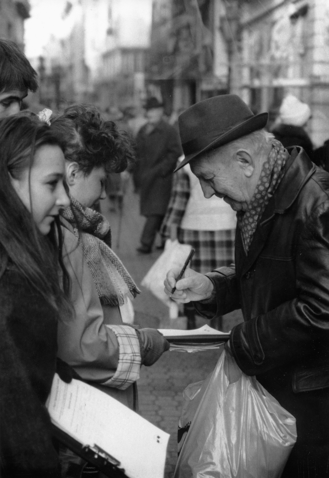 1989, Szigetváry Zsolt, autogram, Fortepan #151936