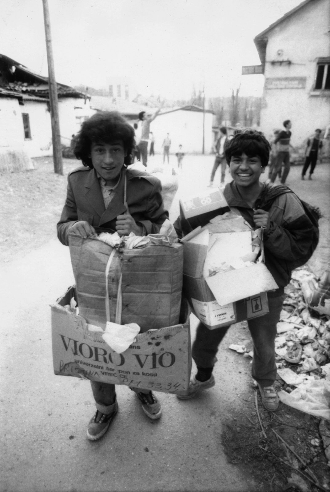Szerbia, Kosovska Mitrovica, (ekkor Titova Mitrovica)., 1989, Szigetváry Zsolt, Fortepan #151945