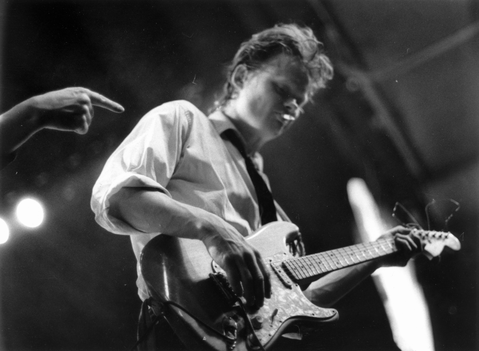 1989, Szigetváry Zsolt, koncert, alulnézet, gitár, Fortepan #151950