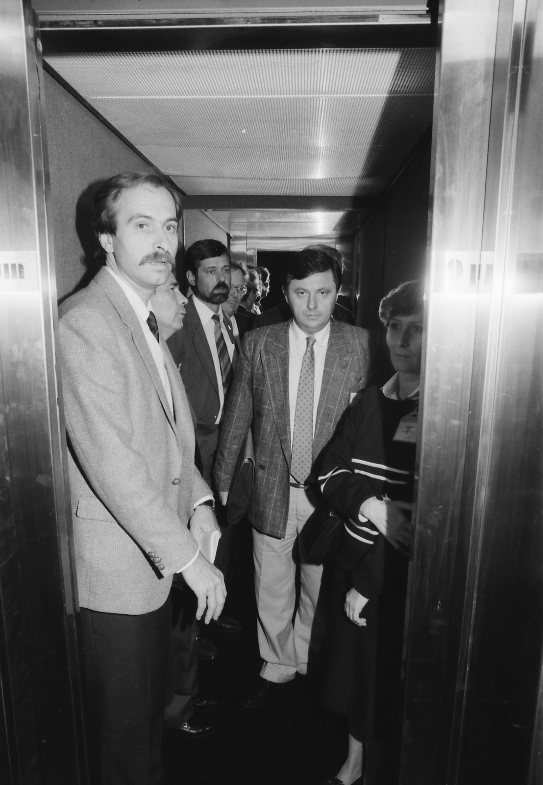 Magyarország, középen Németh Miklós miniszterelnök., 1989, Szigetváry Zsolt, rendszerváltás, Fortepan #152118