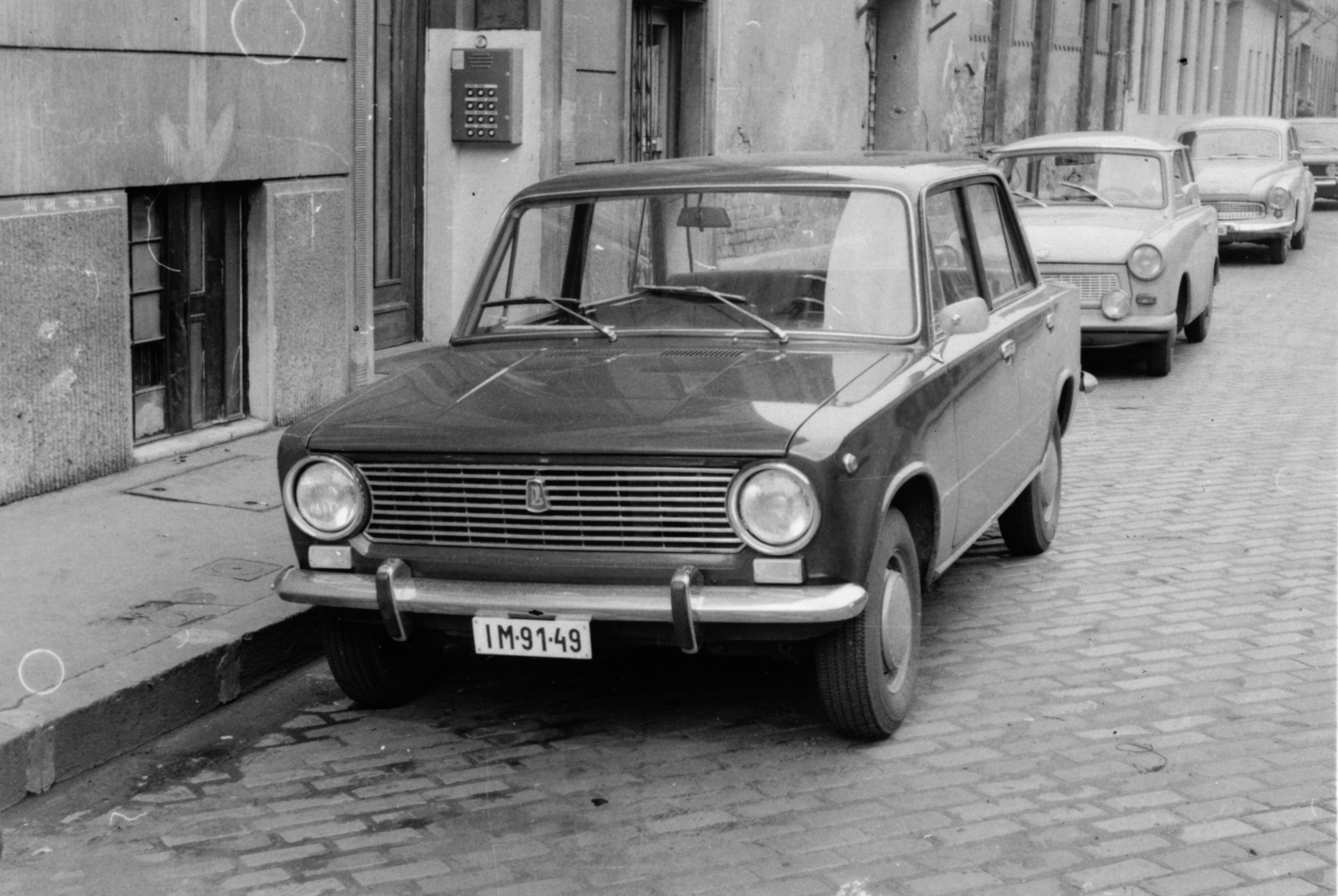 1978, Müller család, number plate, Fortepan #153110