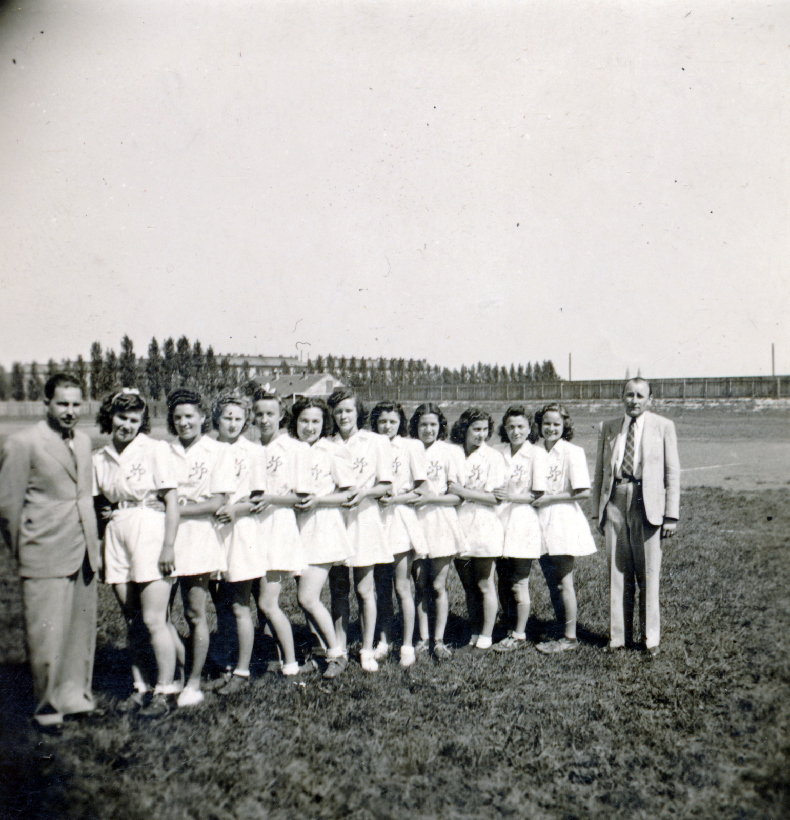 Hungary, Budapest IV., 1937, Somló Cecília, sport jersey, handball, Budapest, Fortepan #153146