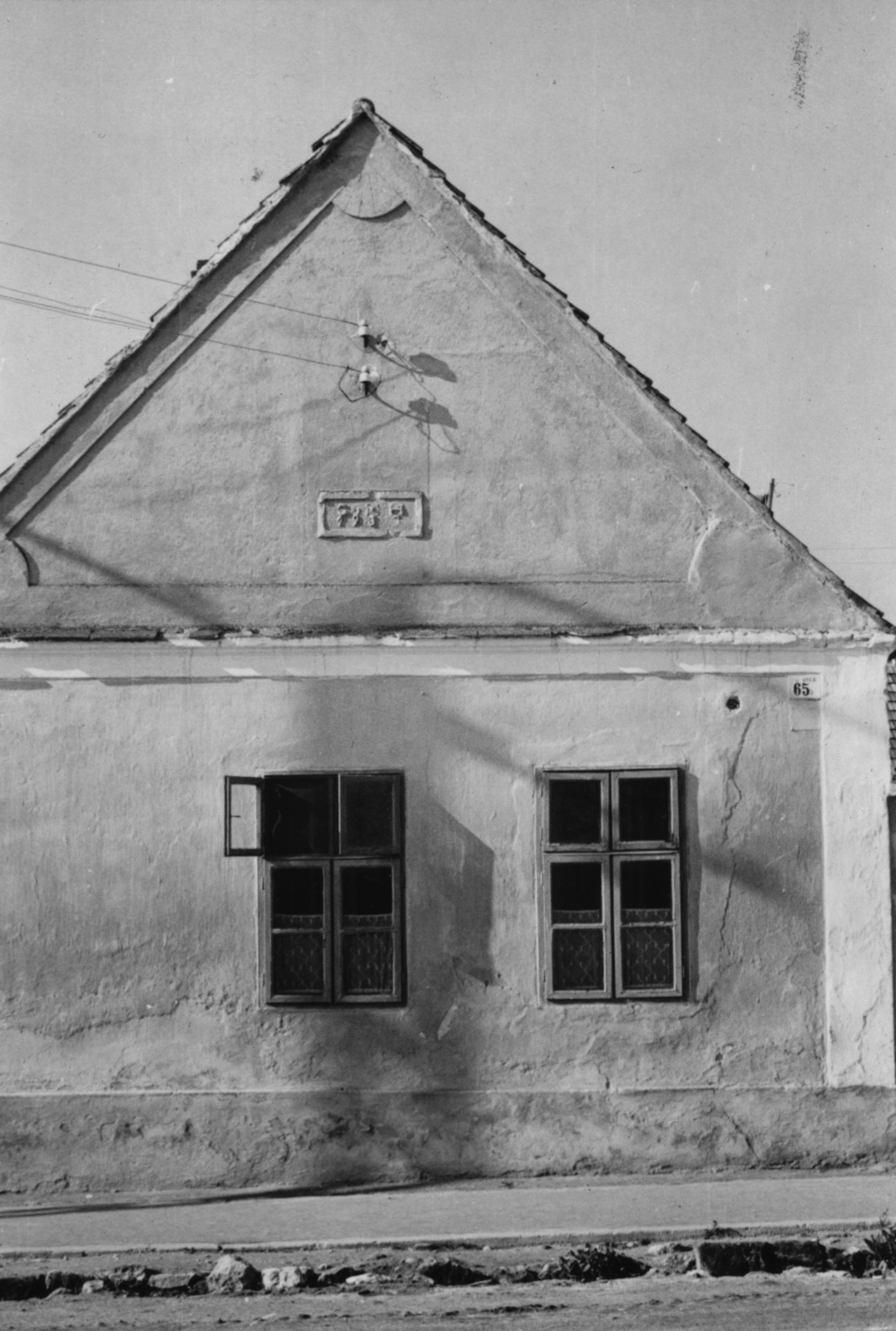 Magyarország, Fertőrákos, Fő utca 65. számú ház., 1973, Lengyel Tünde, Fortepan #153387
