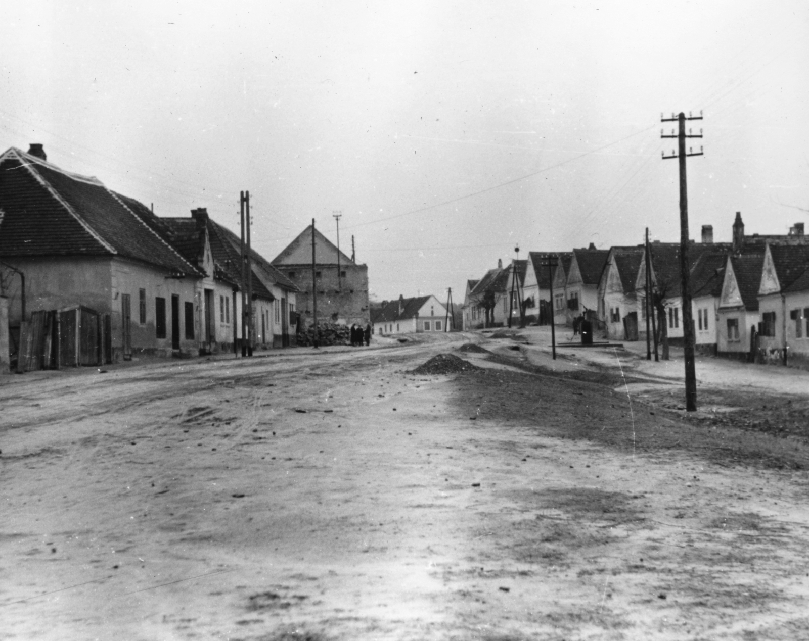 Magyarország, Fertőrákos, Fő utca., 1973, Lengyel Tünde, Fortepan #153389