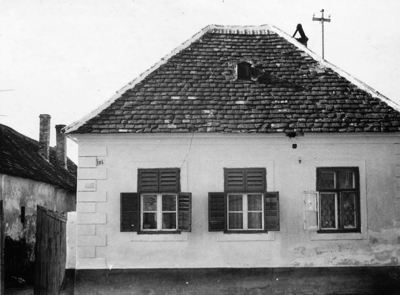 Magyarország, Fertőrákos, Fő utca 105. számú ház., 1973, Lengyel Tünde, Fortepan #153394