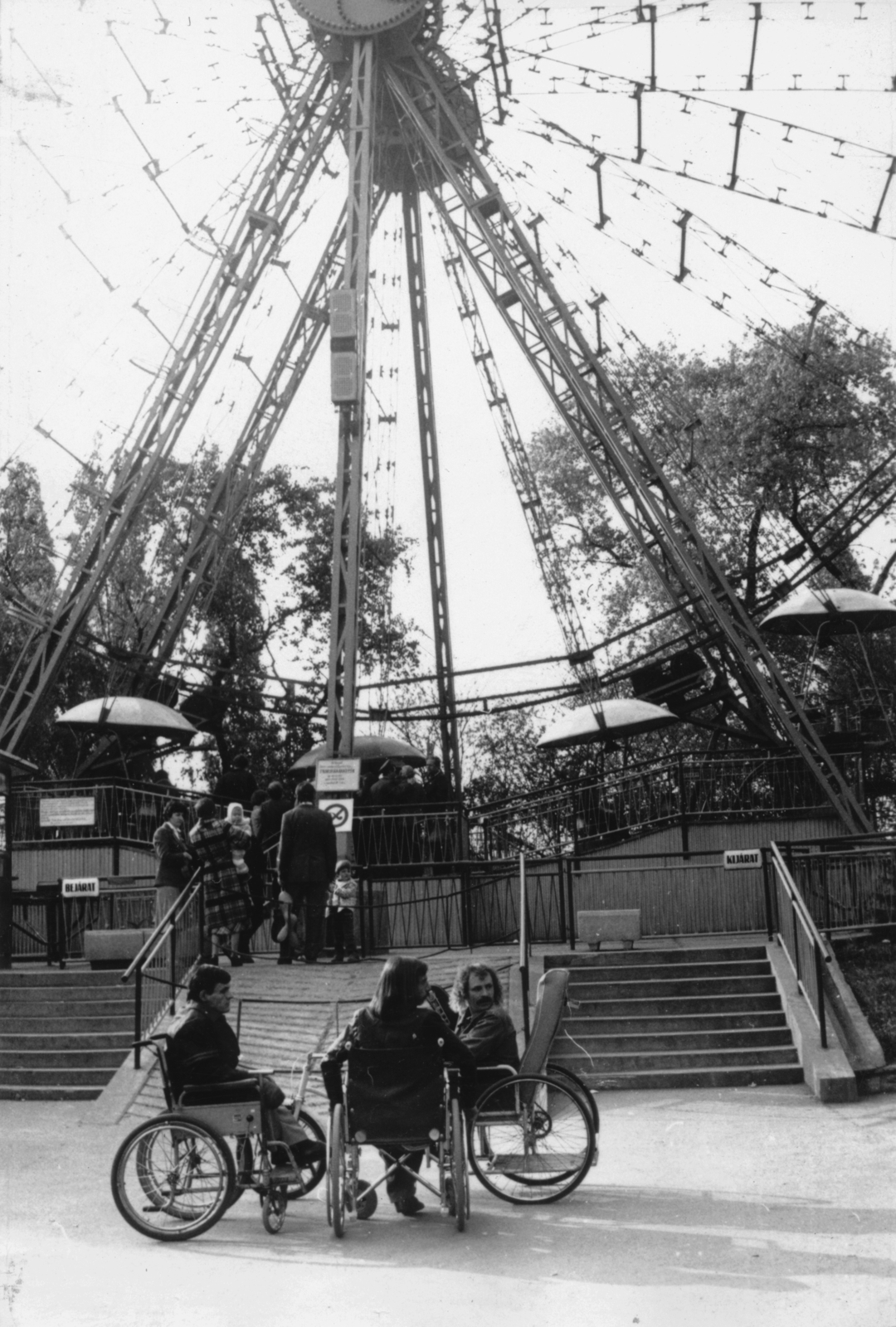 Magyarország, Városliget,Vidámpark, Budapest XIV., óriáskerék., 1985, Giltán Tivadar, Budapest, Fortepan #153454