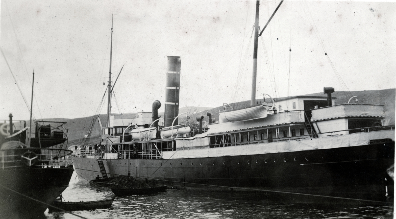1914, Szesztay család, lifeboat, steamboat, Fortepan #154161
