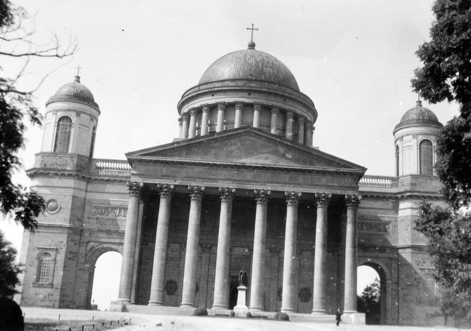 Hungary, Esztergom, Bazilika., 1937, Orosz Heléna, basilica, Fortepan #15455