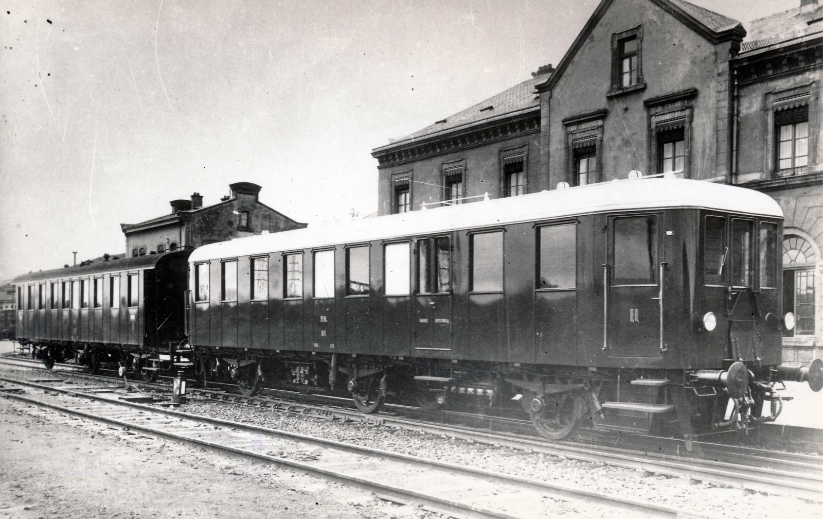 1934, Surányi Sándor - György József, rail, Fortepan #154754
