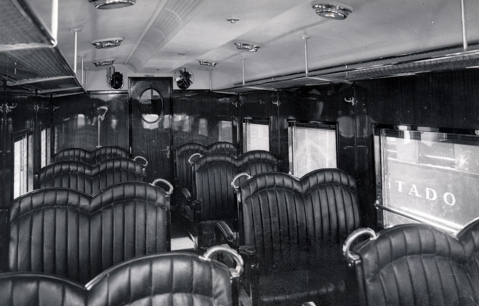 1936, Surányi Sándor - György József, utastér, vagon, Fortepan #154762