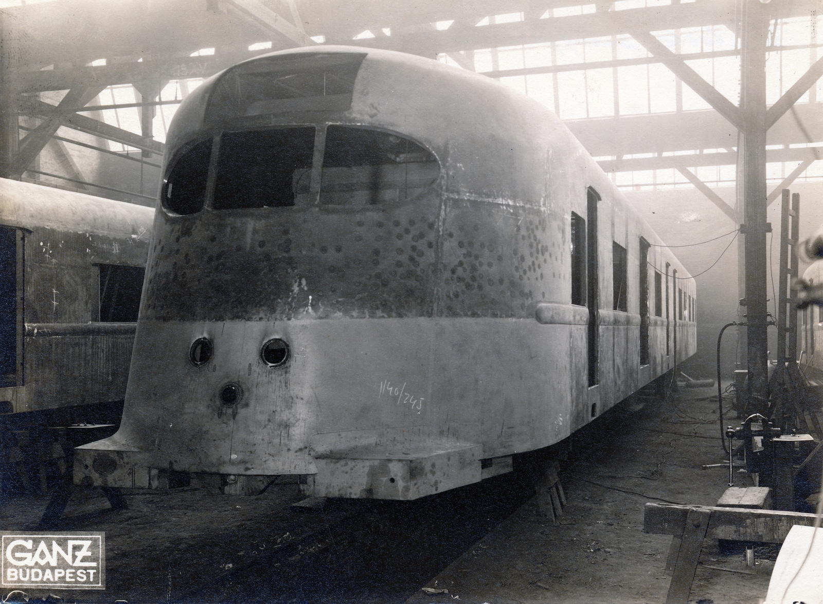 1937, Surányi Sándor - György József, Ganz-márka, Fortepan #154808