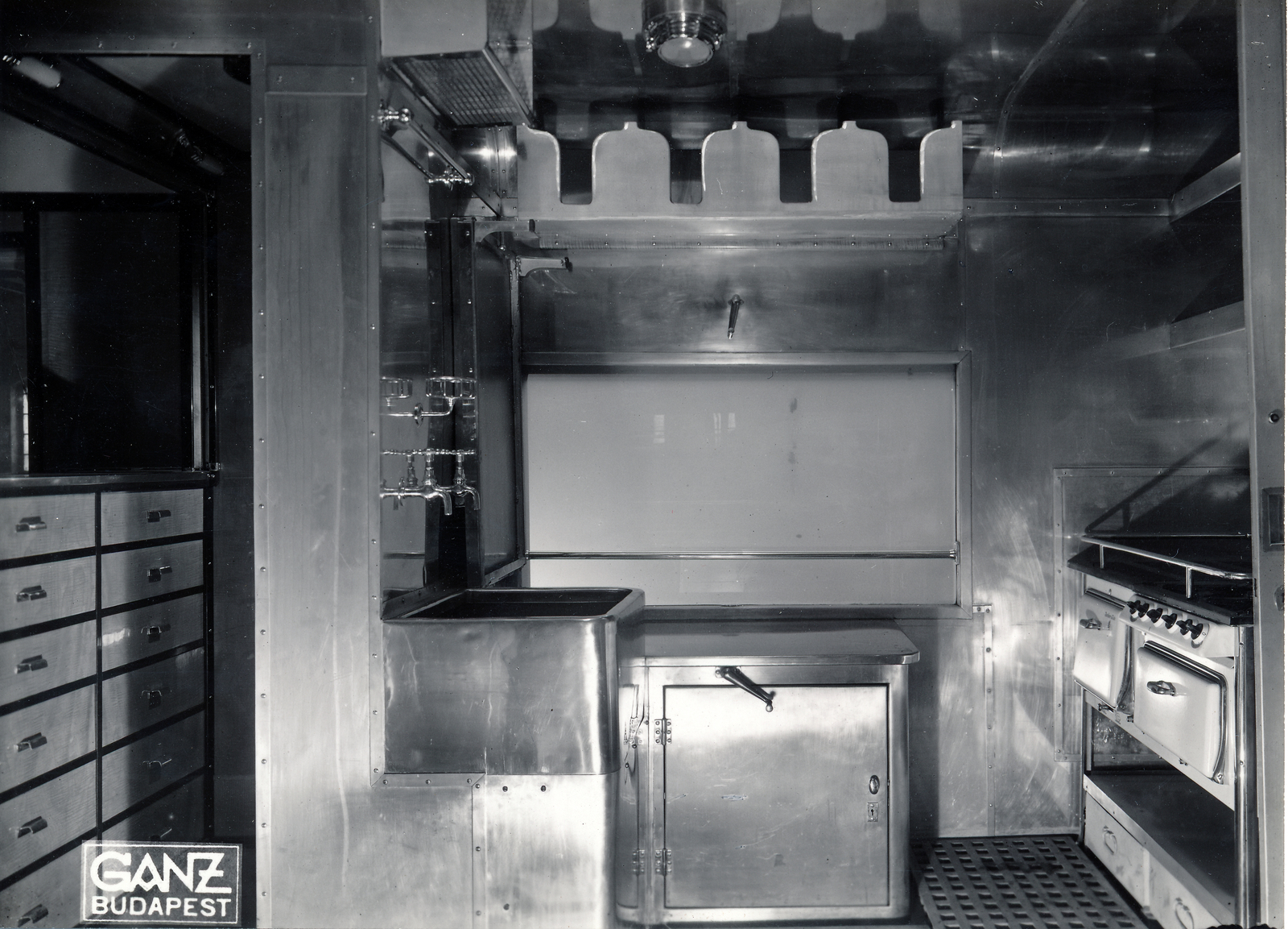 1938, Surányi Sándor - György József, kitchen, Fortepan #154831