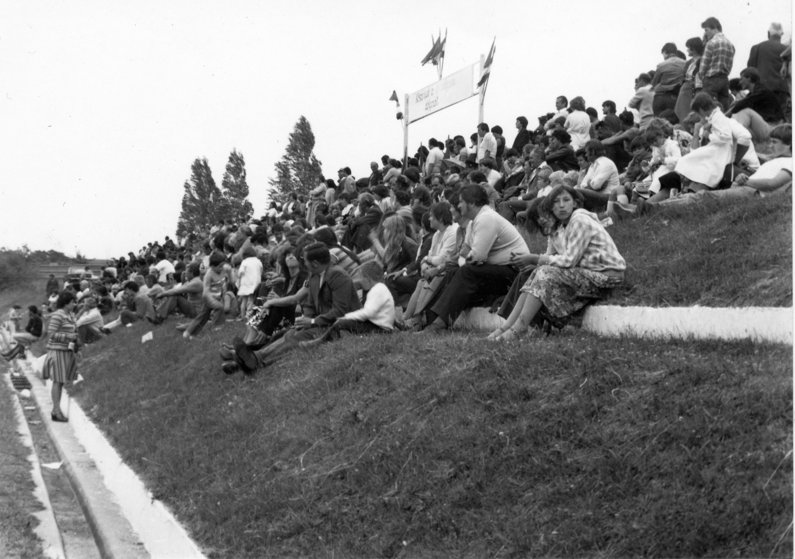 Hungary, Lábatlan, sportpálya., 1978, Lábatlan Polgármesteri Hivatal, Fortepan #155019