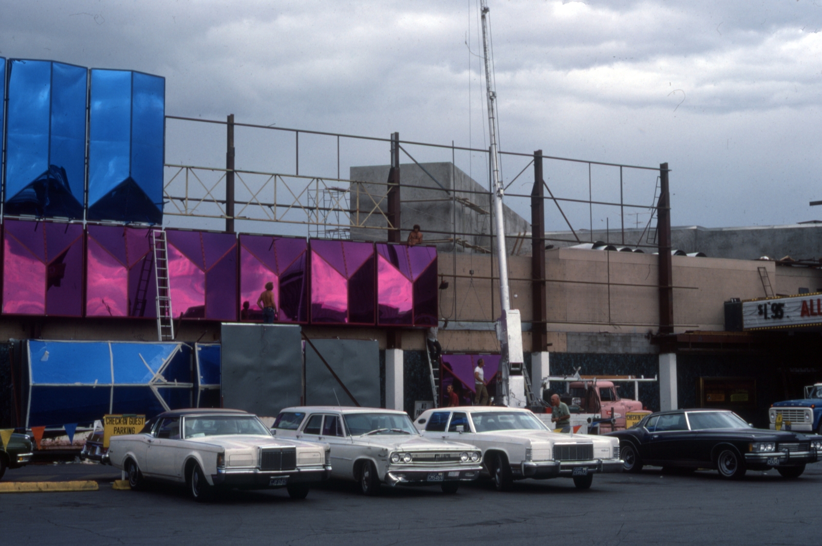 USA, Las Vegas, 1976, Bogdan Celichowski, colorful, Fortepan #155166