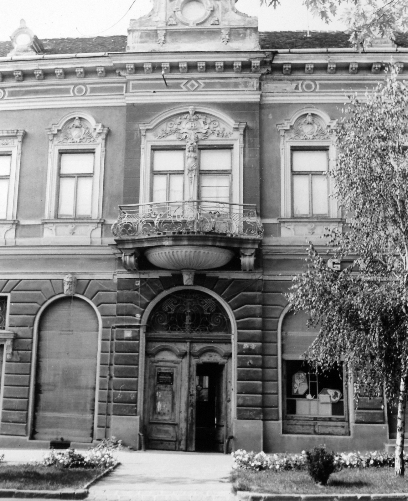 Magyarország, Nagykanizsa, Deák tér 10. (Pollák-ház), 1978, Orosz Heléna, Fortepan #15523