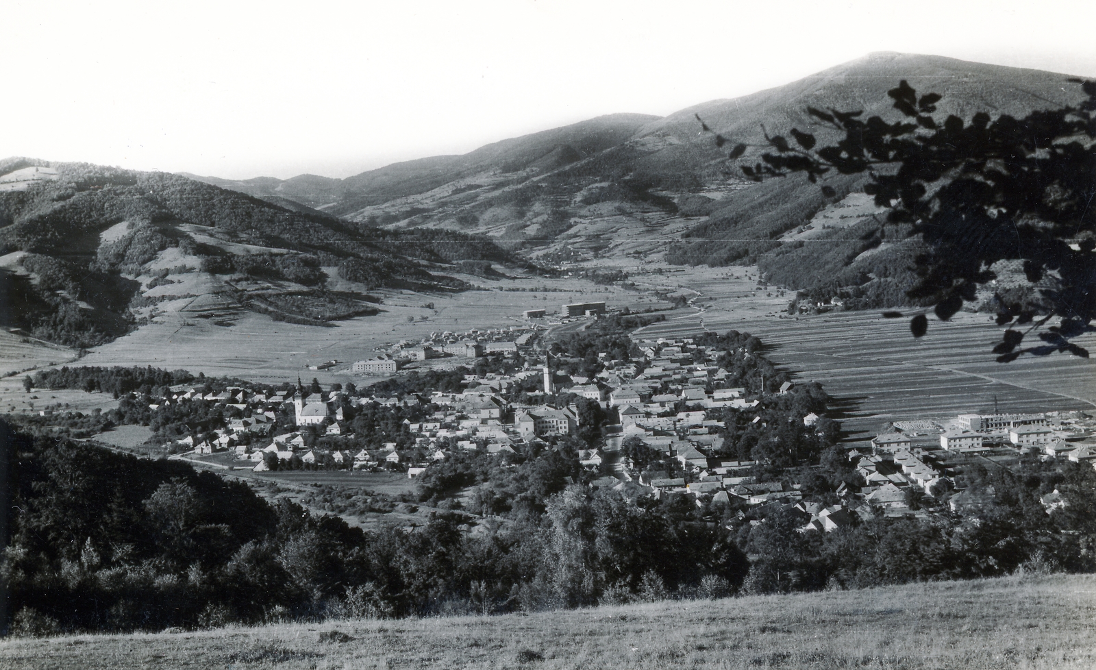 Szlovákia, Nagyrőce, a város látképe., 1935, Kachelmann Róbert, Fortepan #155469